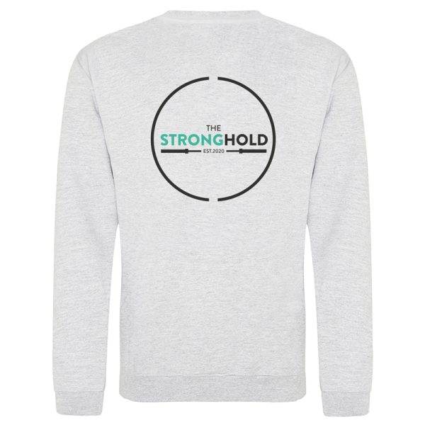 The Stronghold Gym Sweatshirt Ash Back
